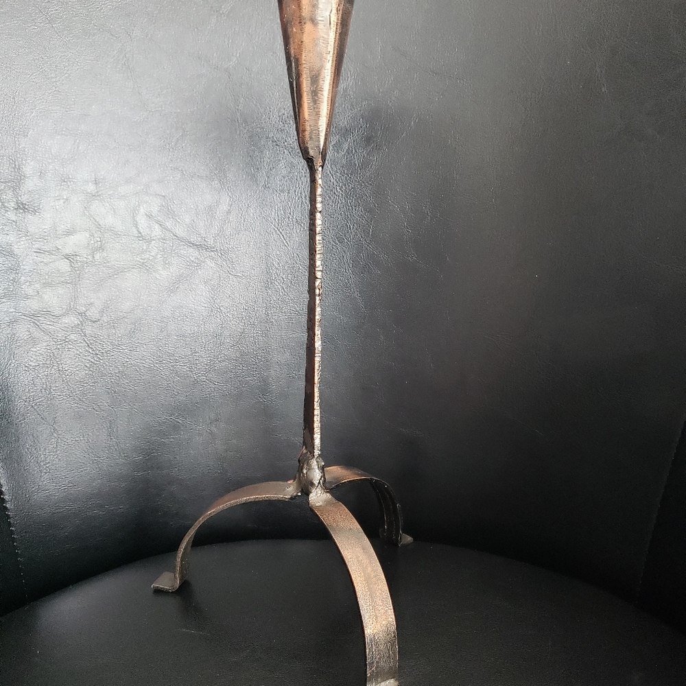 Vintage Metal Candle Holder